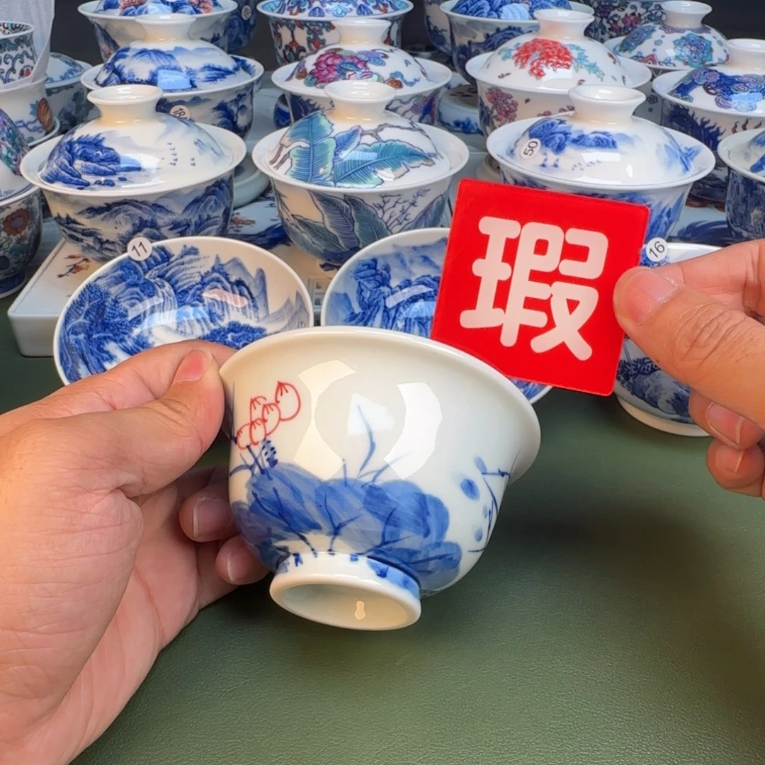 纯手工纯手绘茶具59