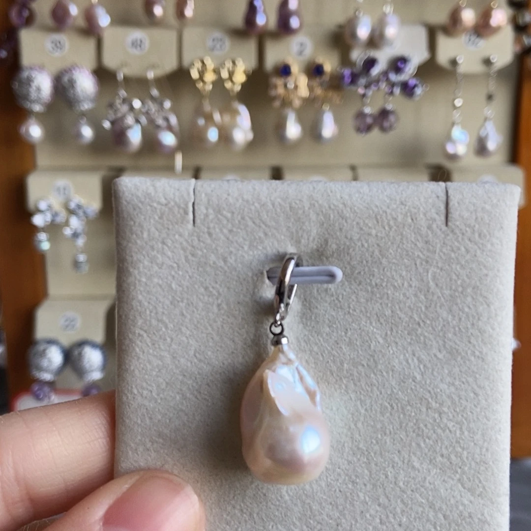 吊坠(不含链)淡水珍珠合金特价1679