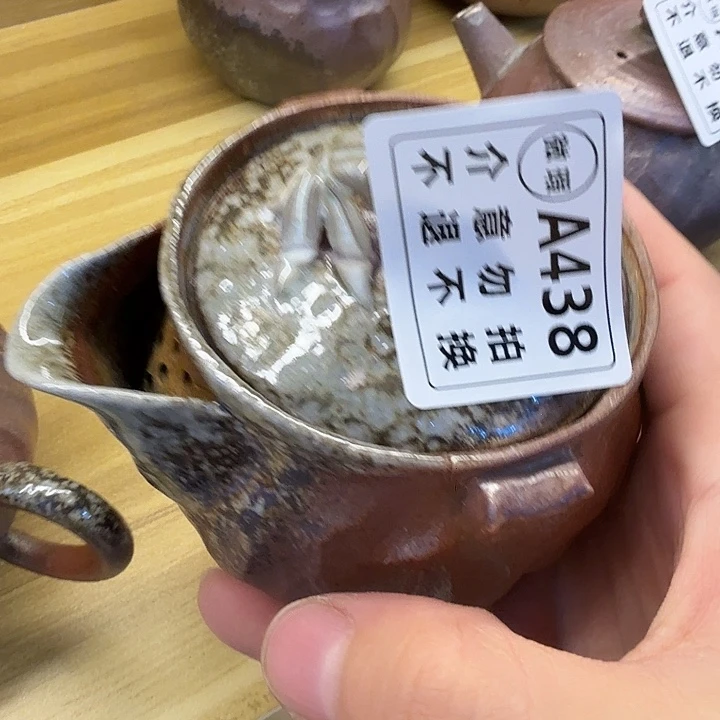 茶壶粗砂柴烧福利心哦多多
