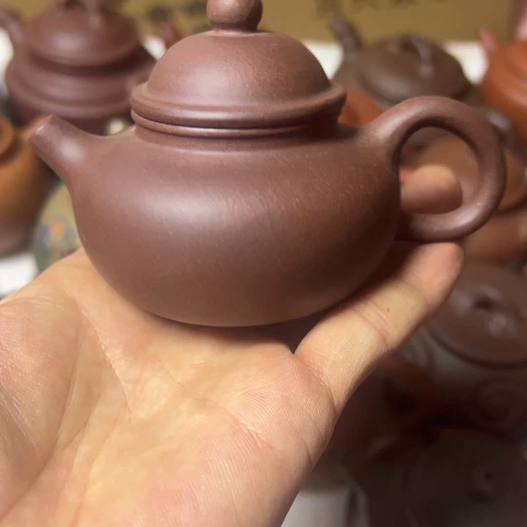紫砂茶壶宜兴原矿紫砂壶130毫升容量