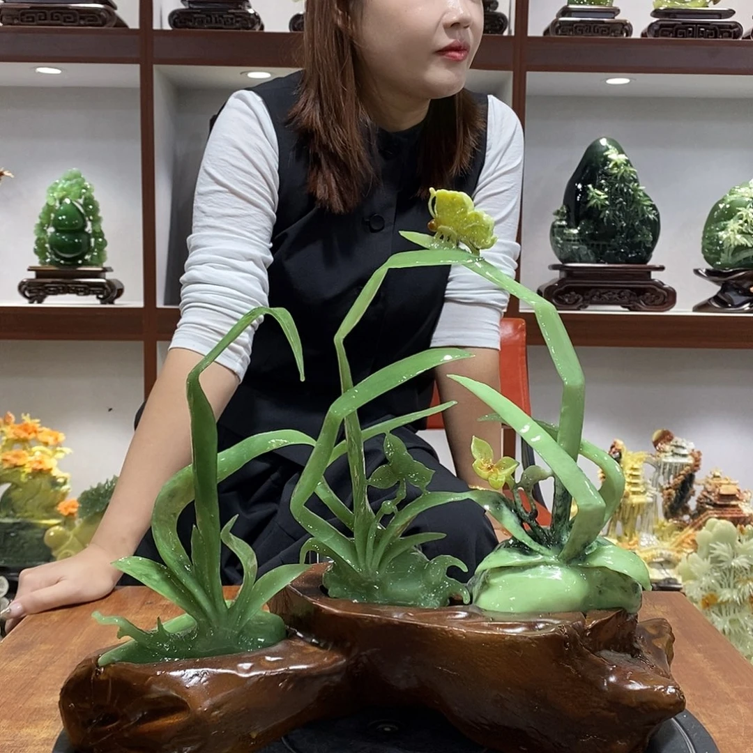 *****玉山水摆件 玄关摆件