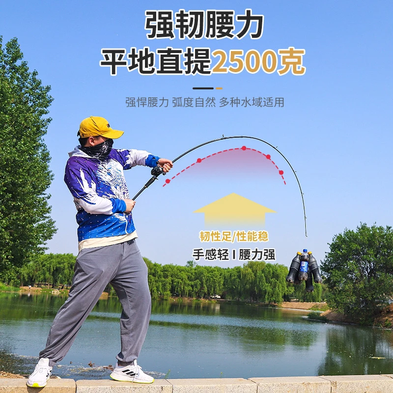 路亚竿ml直柄枪柄水滴轮纺车轮新手入门全套抛竿远投套装