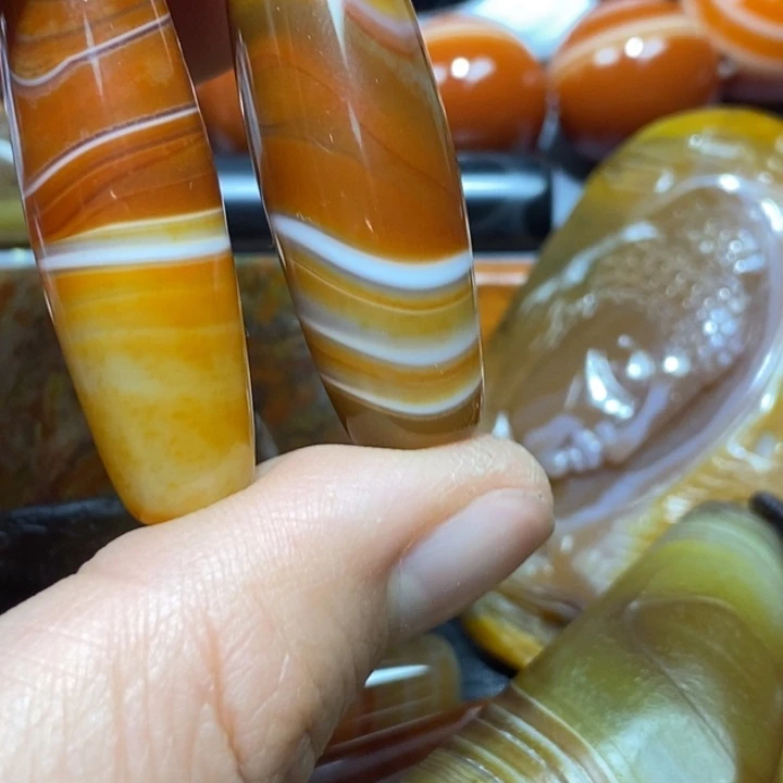 玛瑙/玉髓未镶嵌颈饰