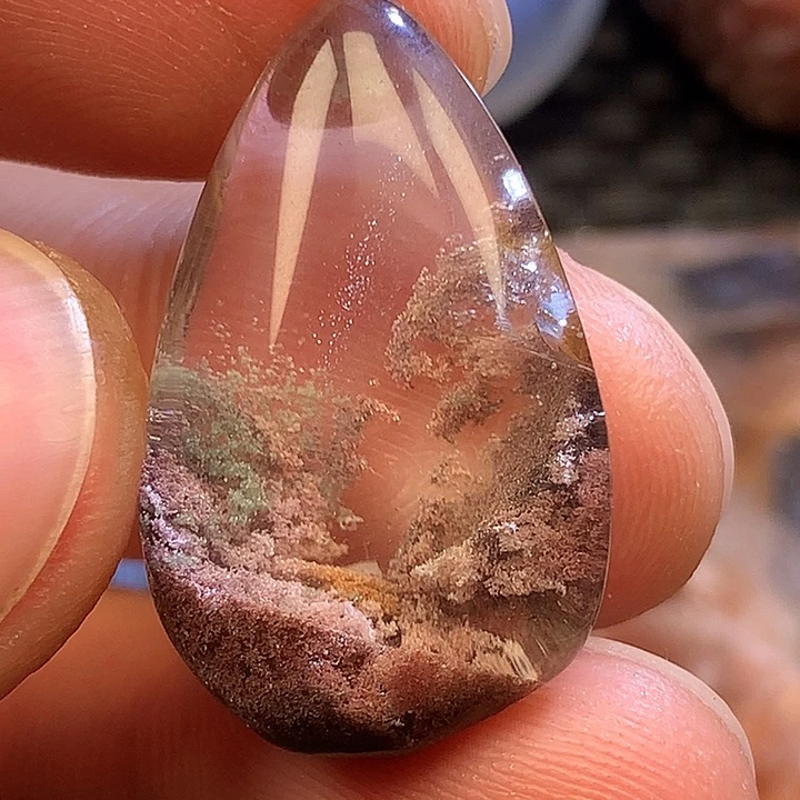 水晶吊坠(不含链)未镶嵌灵*石