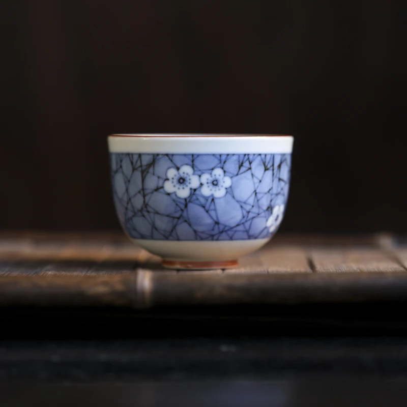 斋居 冰梅-墨冉-茶杯-110ml（新墨冉0342）