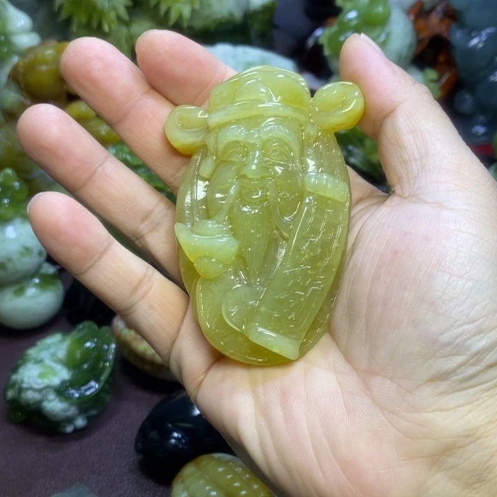 【闪购商品】未镶嵌岫玉手把件