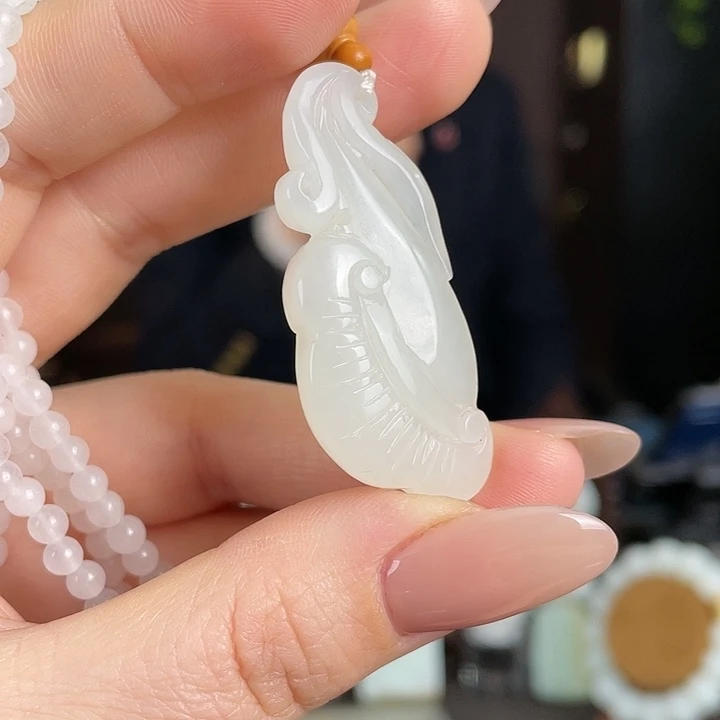 和田玉未镶嵌颈饰定制发货