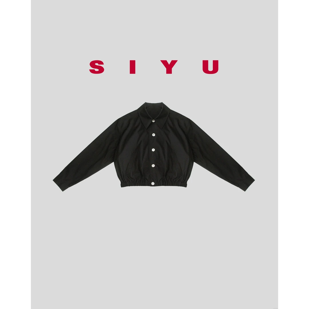 【WOUWOU】【WOUWOU集合店】棉质贝壳扣夹克外套