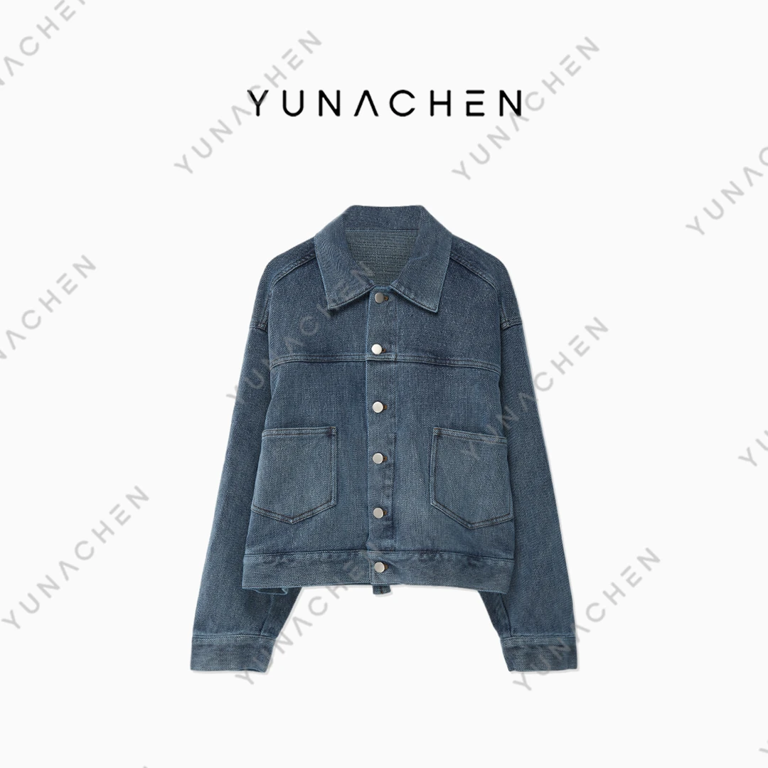 【云笙】ZH27 上衣女外套小香风气质女牛仔外套742-2407192