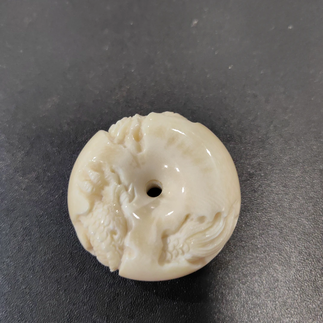 猛犸香雕刻把件HM575