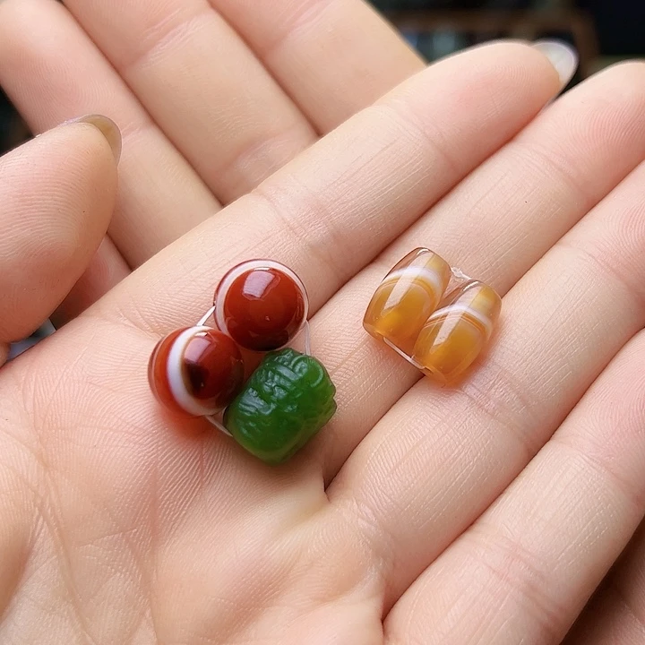 松***鼠未镶嵌吊坠(不含链)玛瑙/玉髓