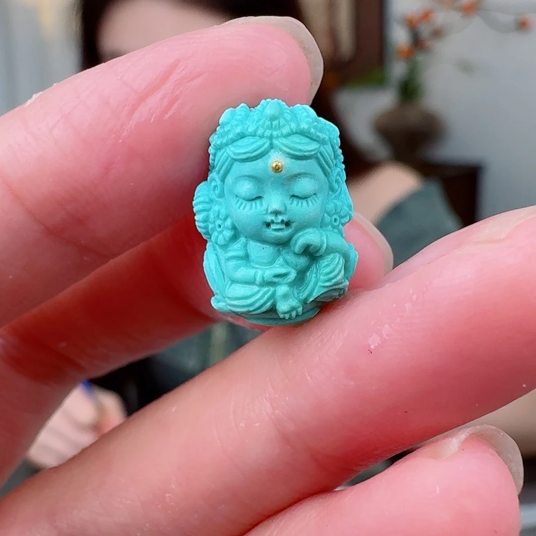 未镶嵌绿松石珠宝奇石