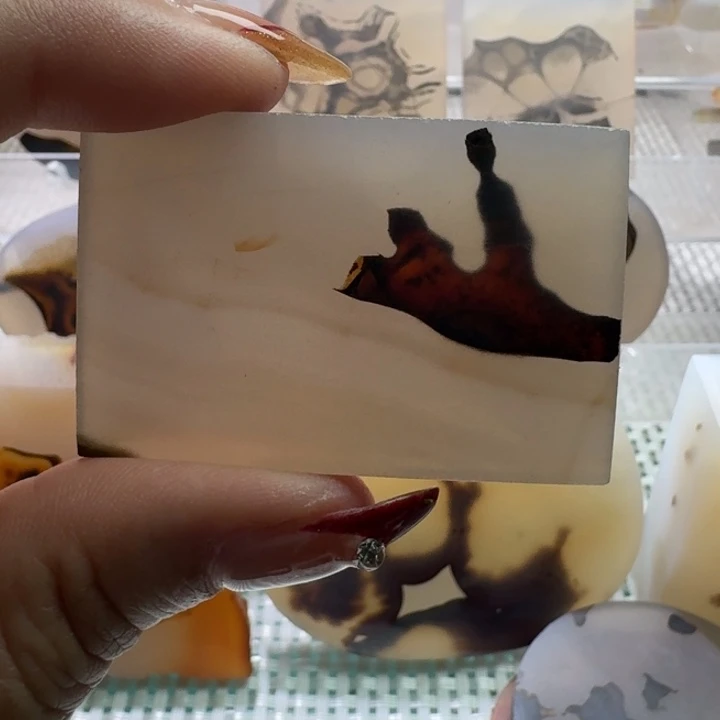 玛瑙/玉髓未镶嵌项链