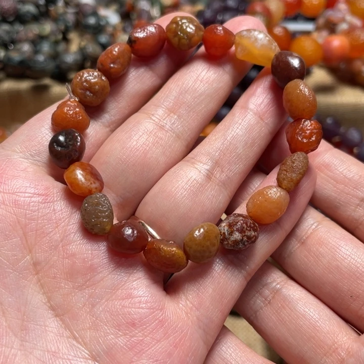 玛瑙/玉髓合金手链