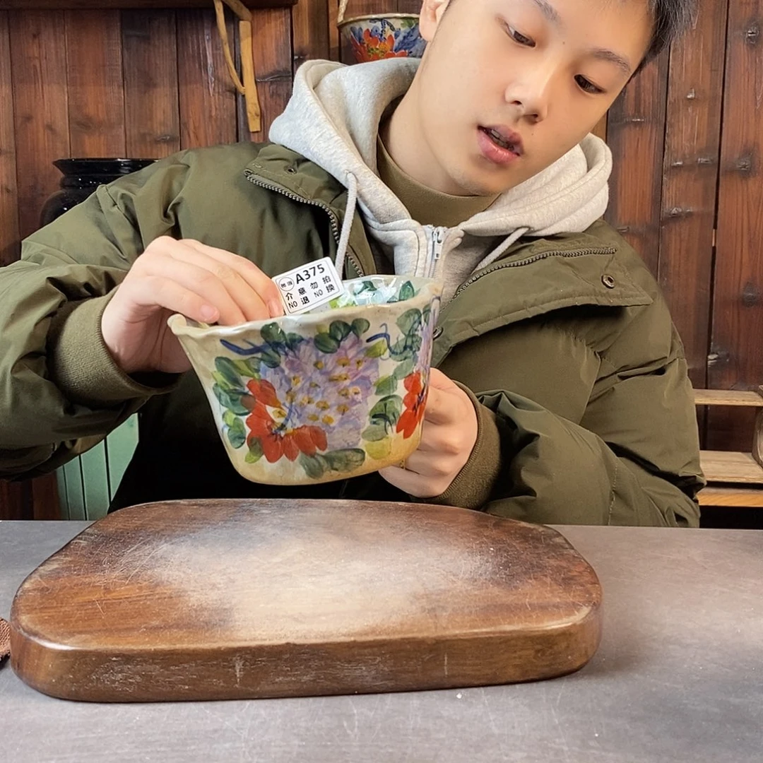 瓷片手工制作的瑕375