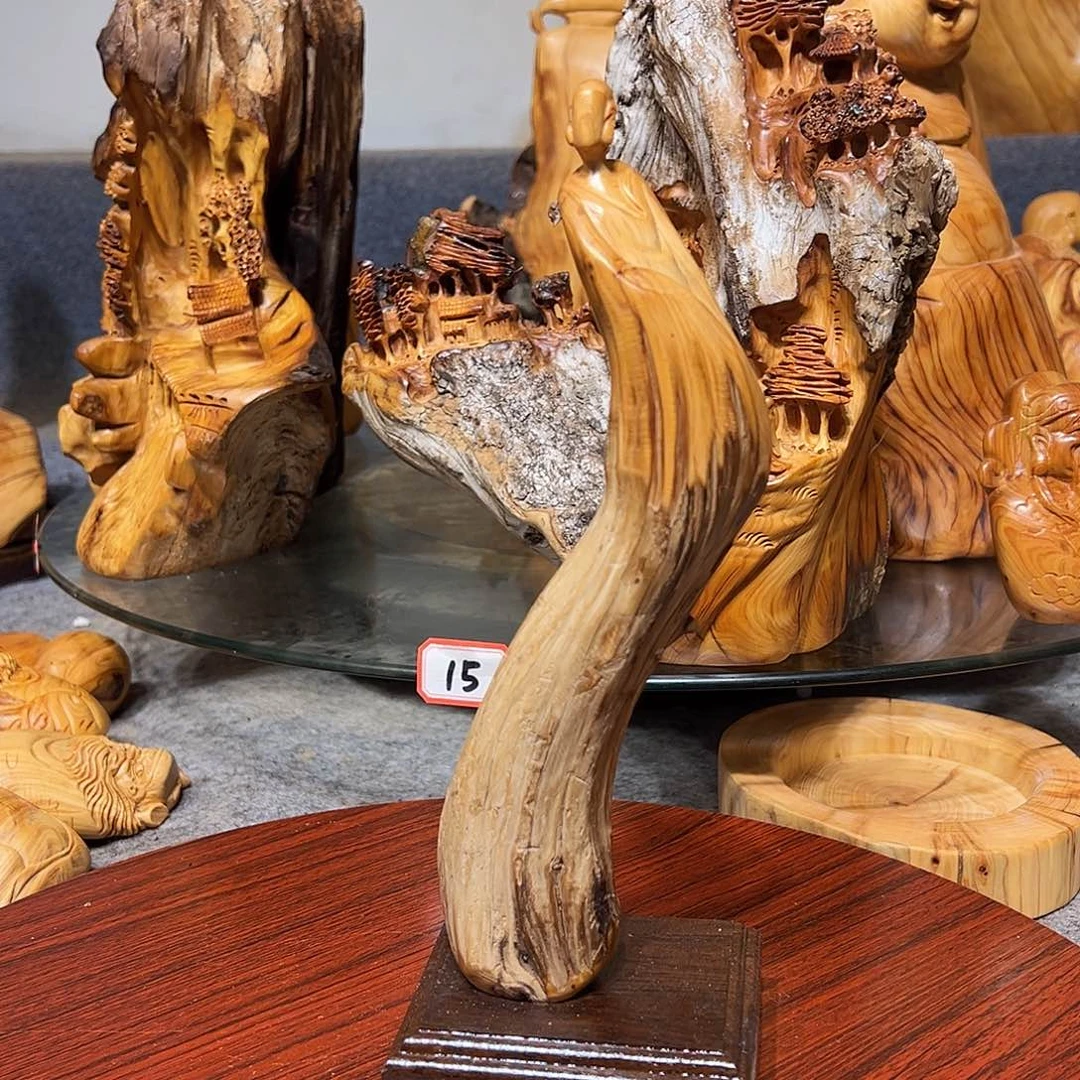 柏木（崖柏）崖柏木手把件摆件