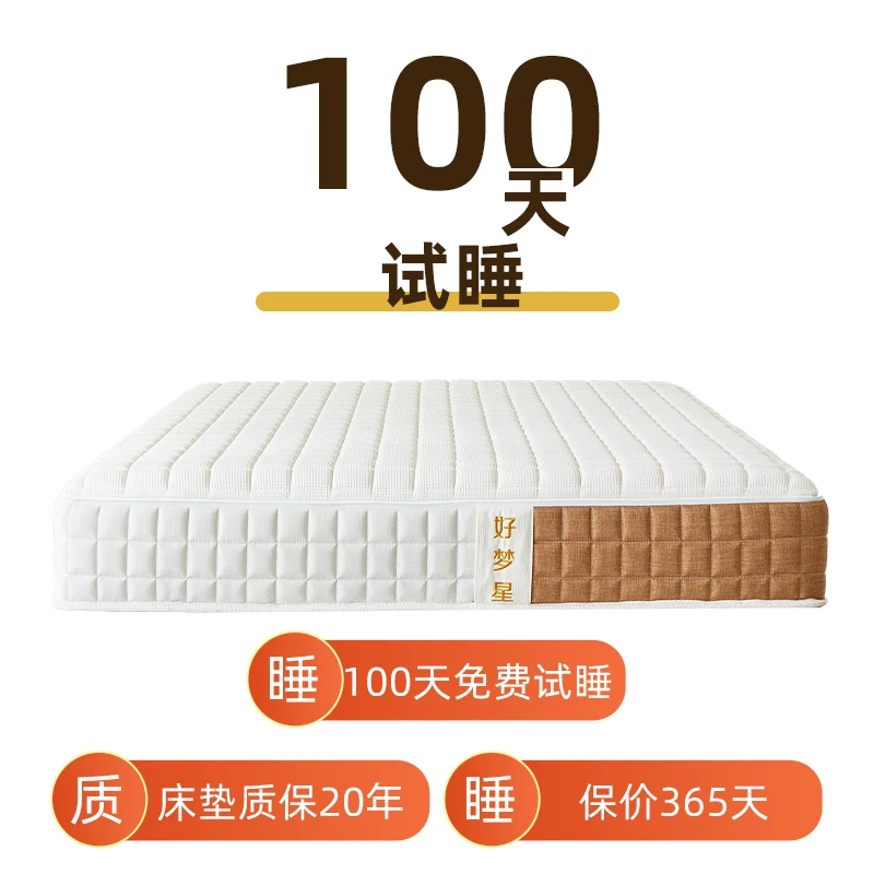 ❺好梦星专属补差价链接透气酒店家用加厚两用袋装硬垫乳胶床折叠