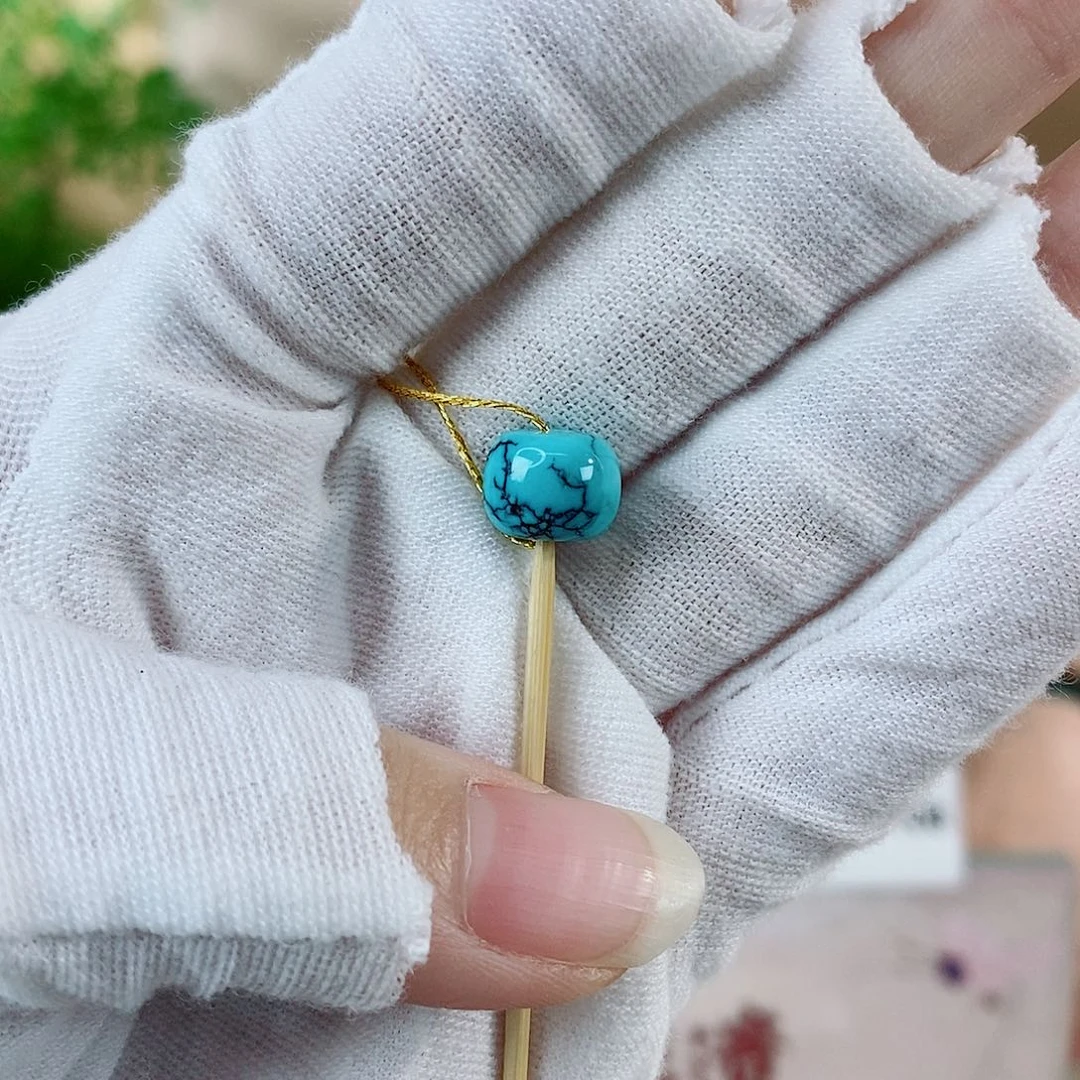 未镶嵌绿松石珠宝奇石