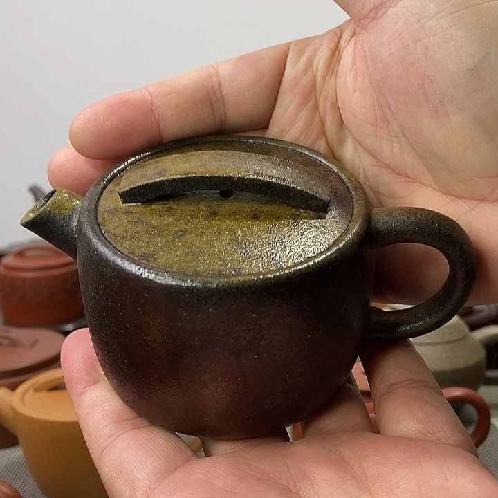 晴***朗茶壶紫砂大口汉瓦