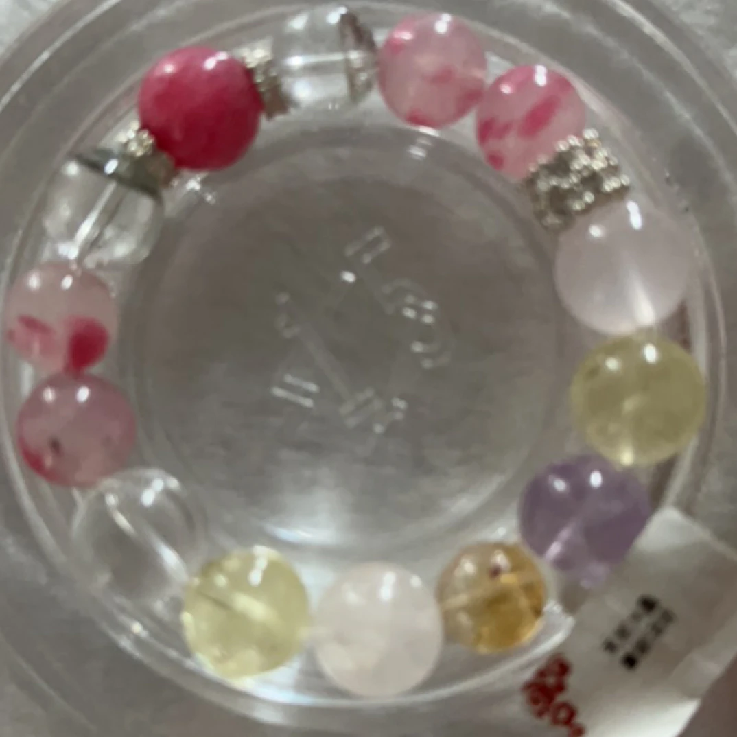 水晶手串多宝集合紫水晶黄塔晶黄水晶白水晶白阿赛绿幽灵蔷薇辉石