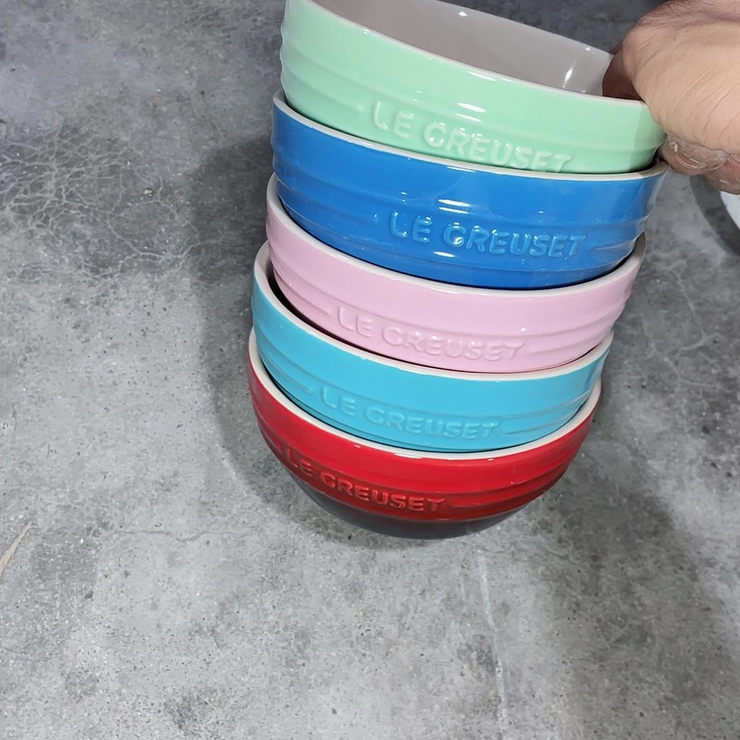 瓷片微瑕陶瓷餐具家用  四个5.5