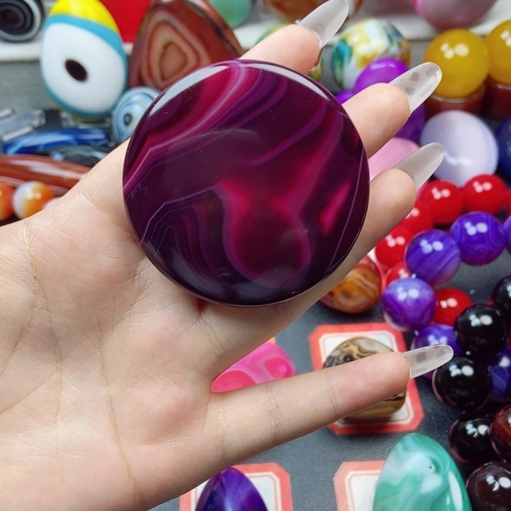 未镶嵌玛瑙/玉髓珠宝奇石