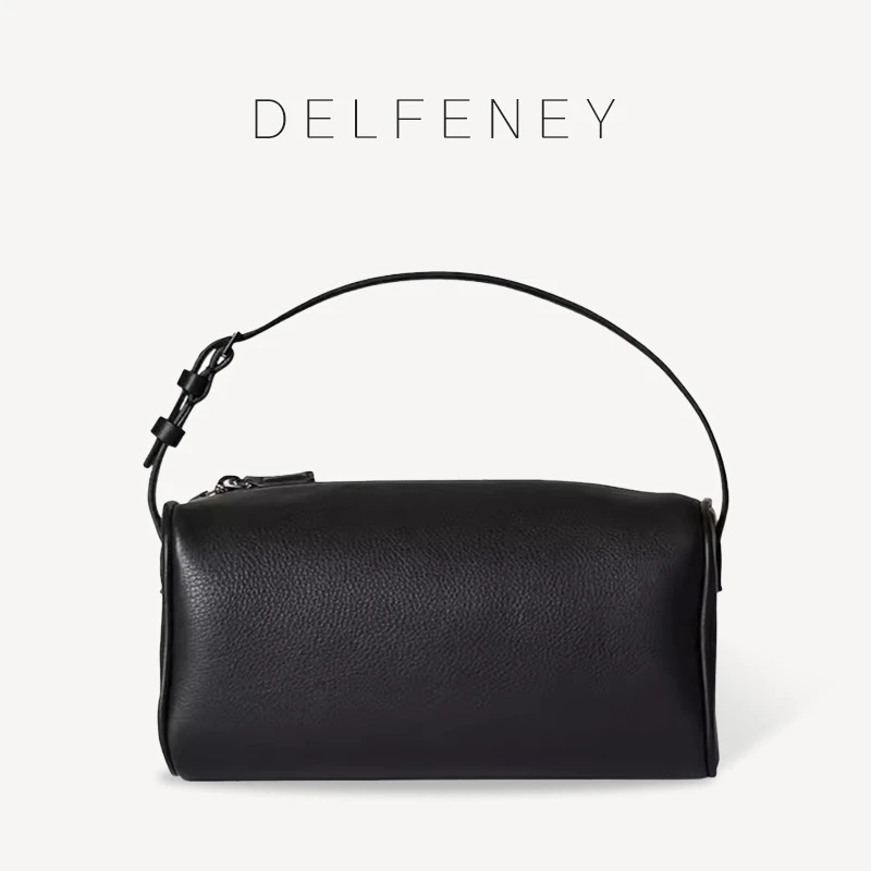 DELFENEY 轻奢简约手提笔袋包 19.6*7.6*11.4cm