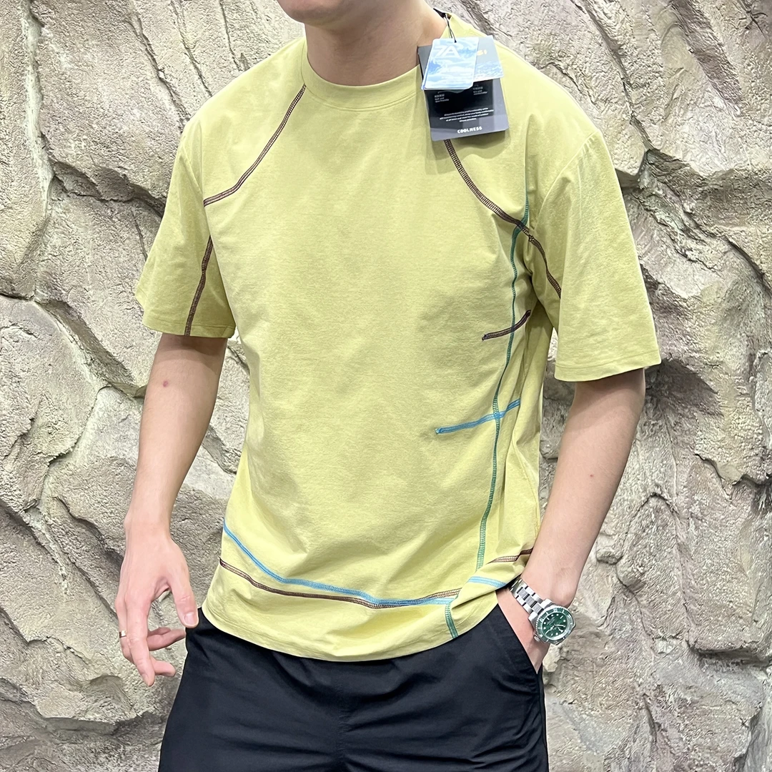 山系机能风！王炸电脑！明显设计25夏季新品情侣速干吸湿透气短袖