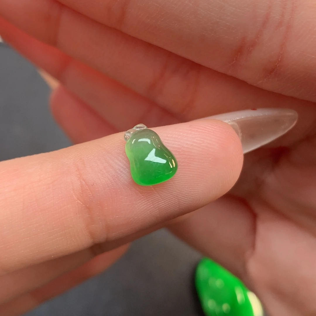 翡翠裸石朱*丫翡翠翡翠