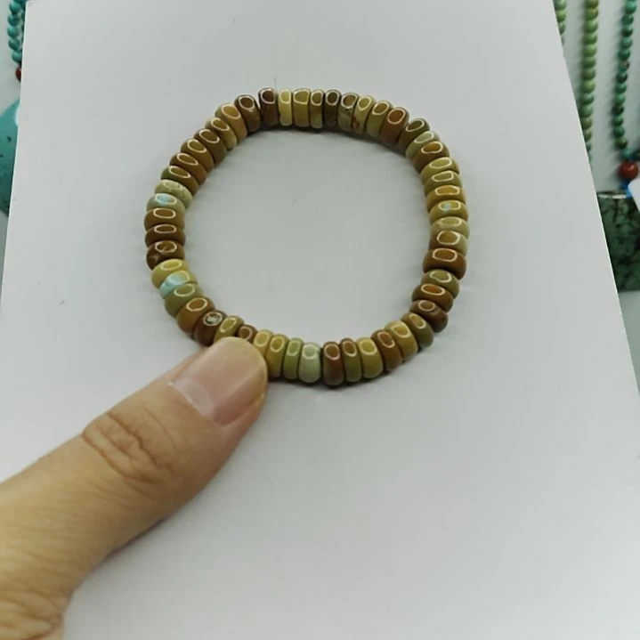 绿松石未镶嵌手链