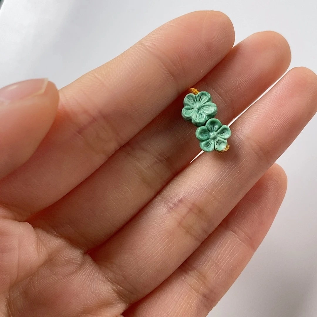 绿松石未镶嵌挂件