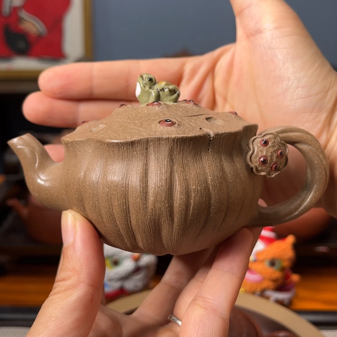 茶壶紫砂宜兴紫砂茶具半手工制作