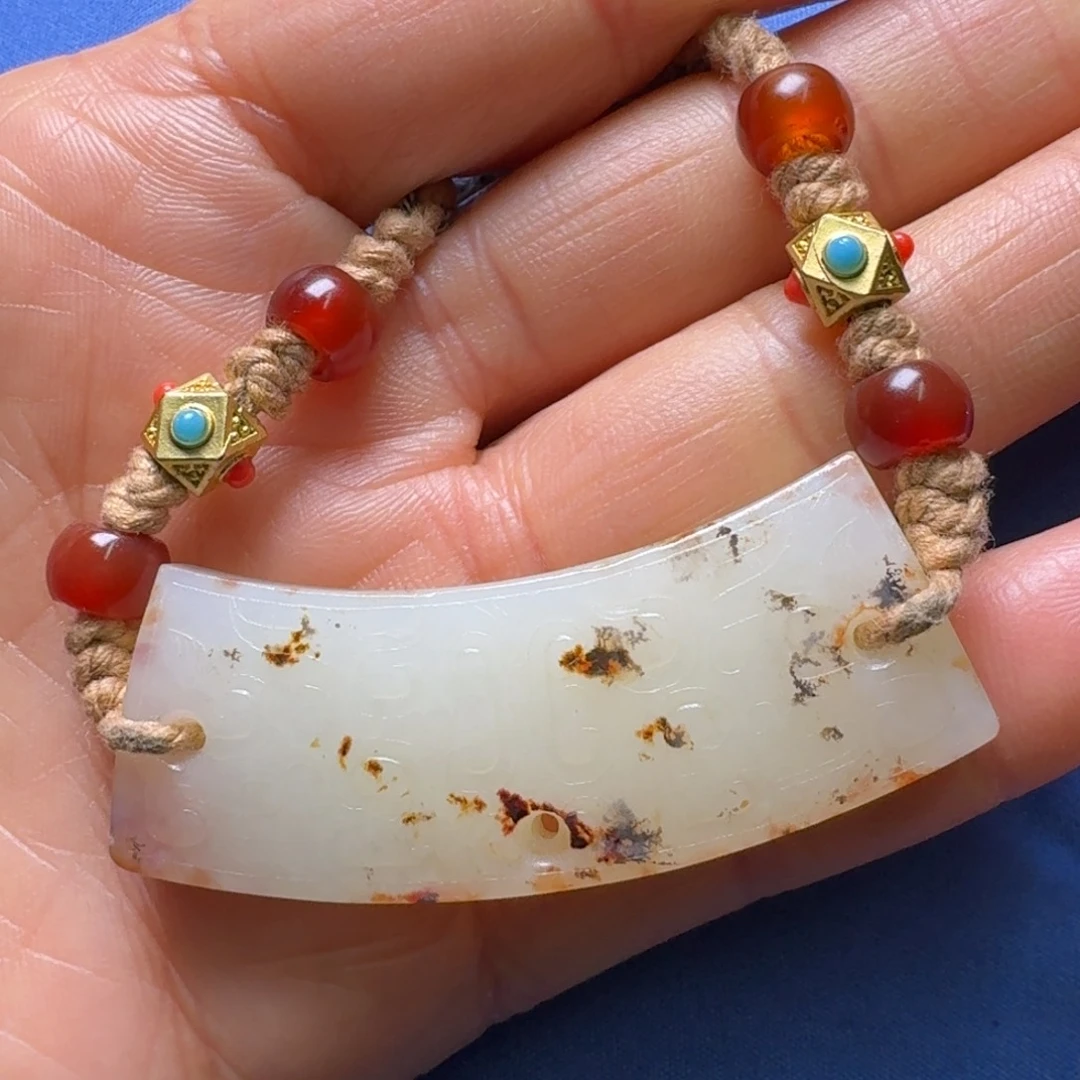 和田玉（糖玉）挂件未镶嵌