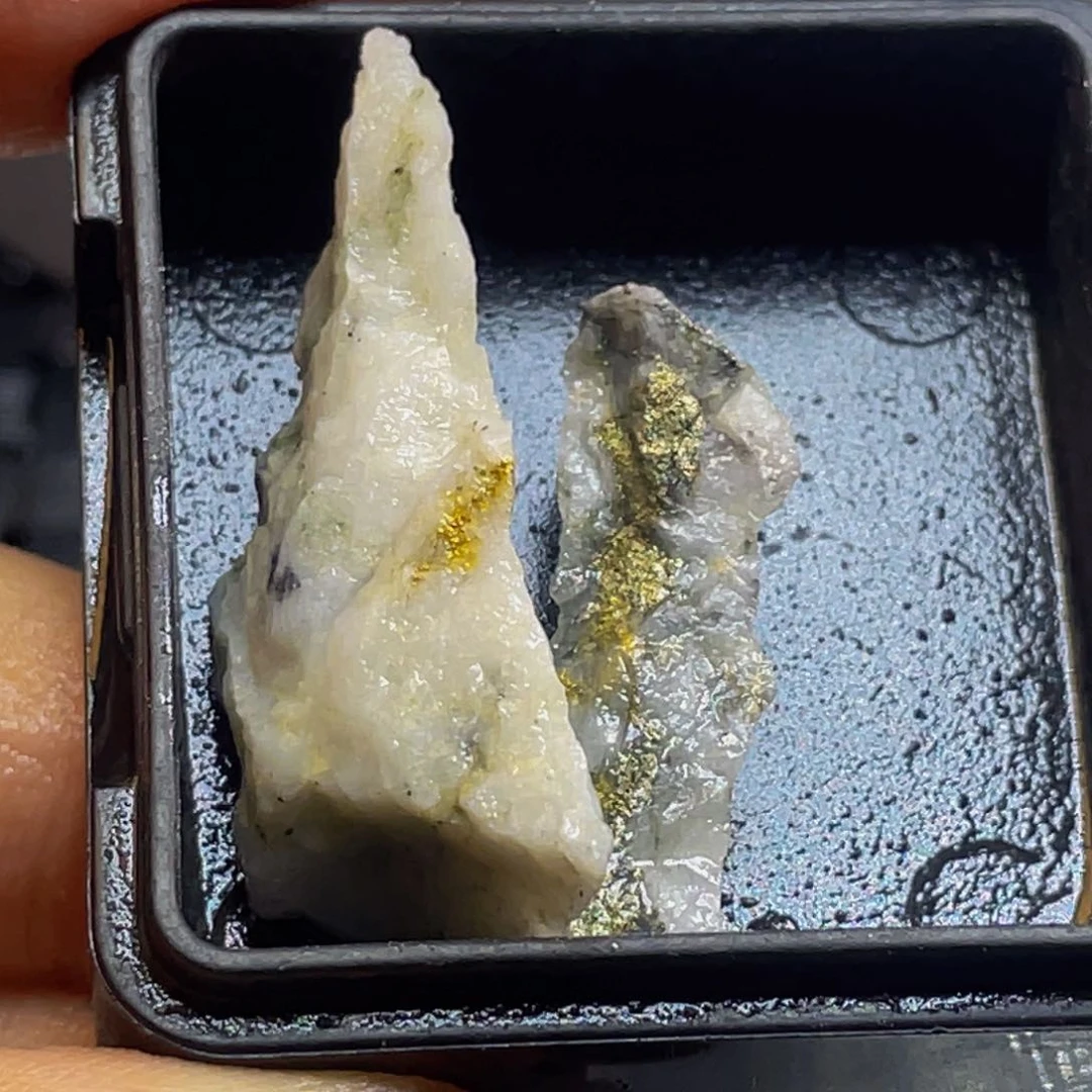 金属龙***波龙6.8g金达莱天然矿标