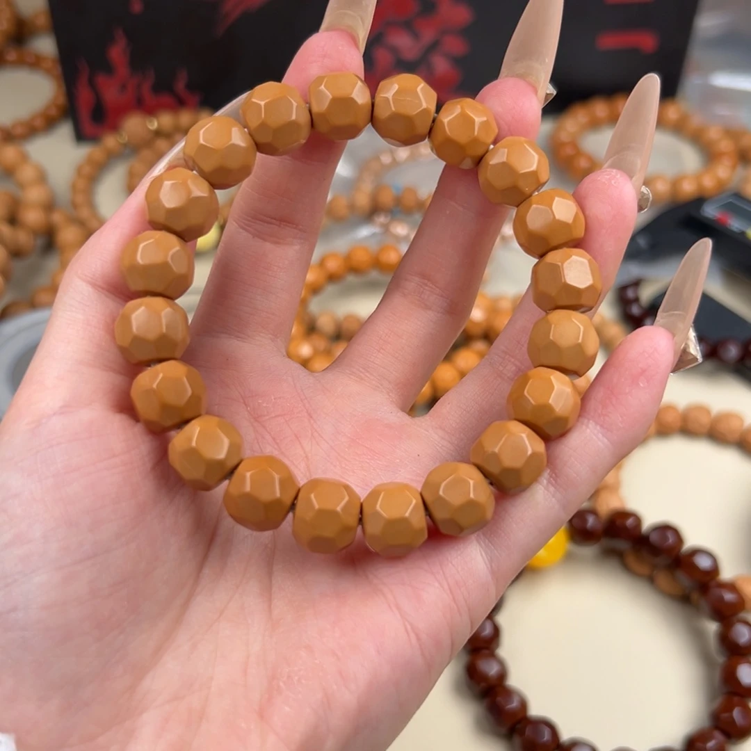 猴头核桃手串全品无暇钻石奶酪75.8➕配饰