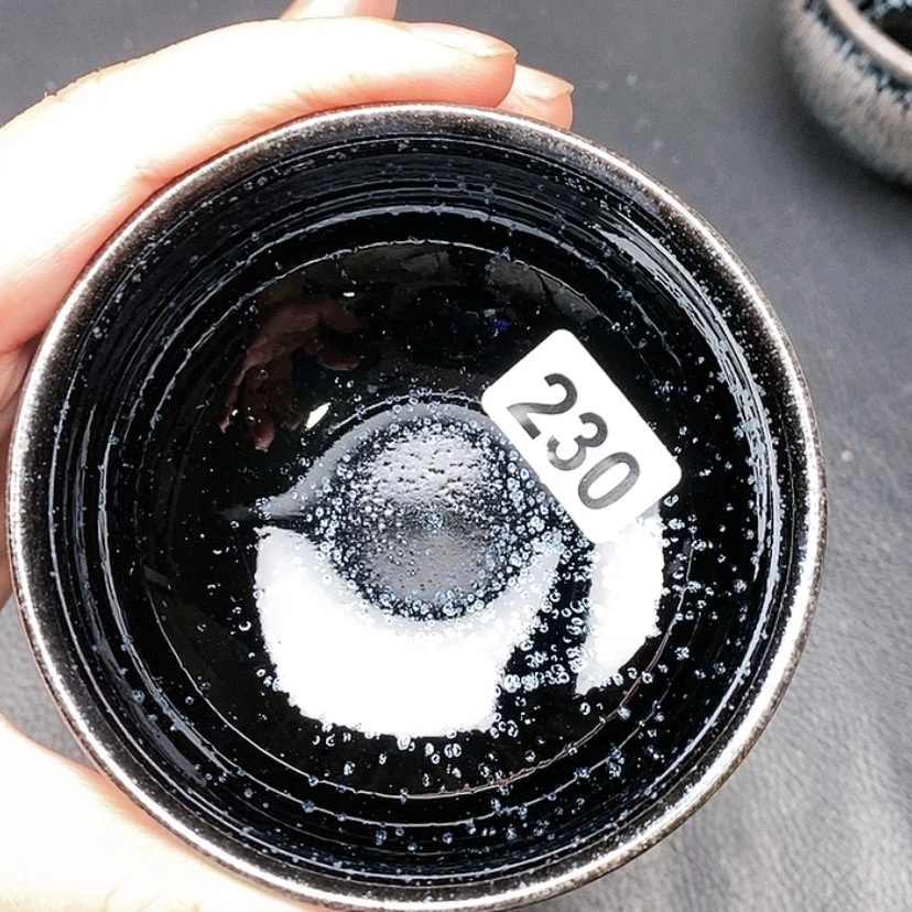 【闪购商品】茶盏全手工真建盏放漏