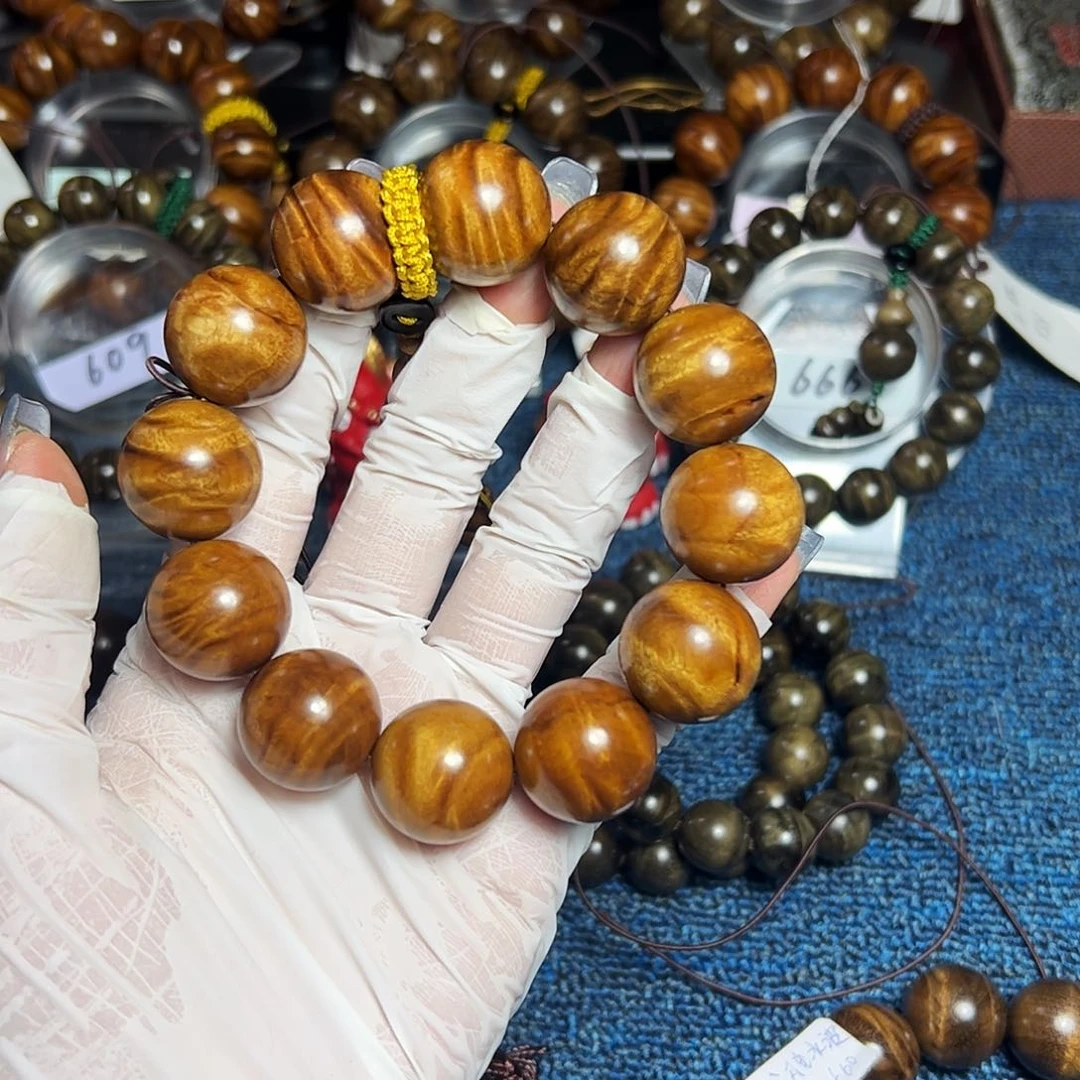 金丝楠闪电龙胆手串2.0