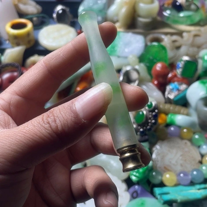 和田玉未镶嵌吊坠(不含链)