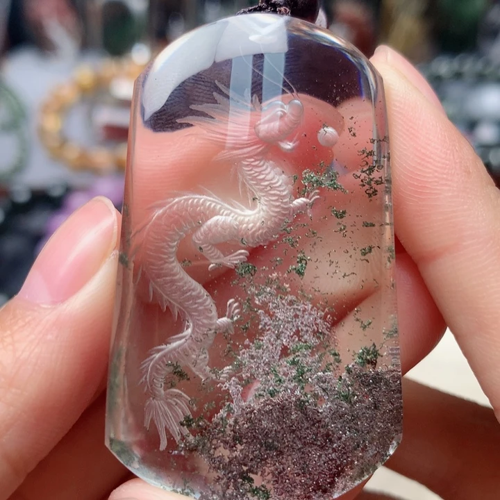 水晶吊坠(不含链)未镶嵌