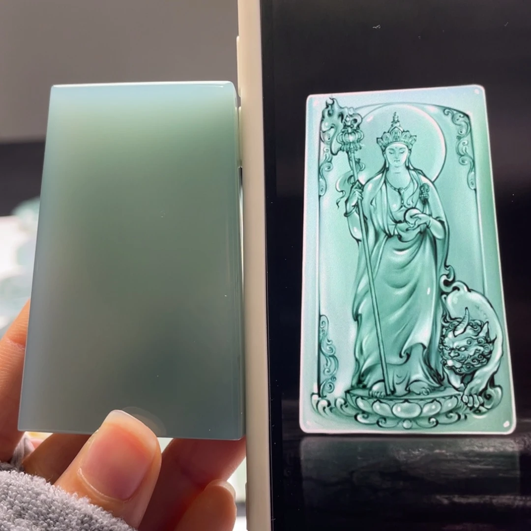 定制翡翠未镶嵌包工