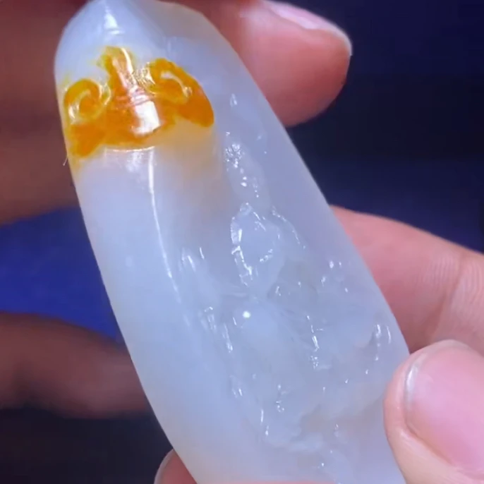 和田玉玉石挂件 d1231拍一发一