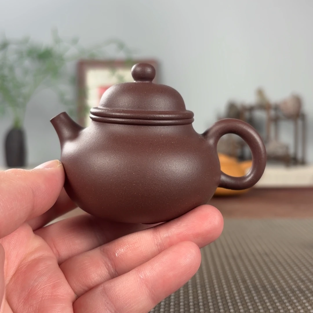 *****茶壶紫砂微瑕黄龙山原矿紫砂壶