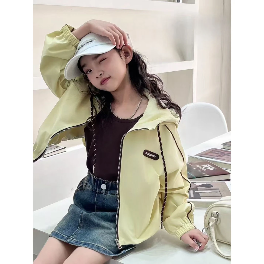 2505款 三色连帽外套