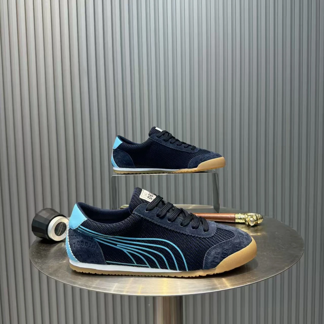 平底透气百搭系带低帮时尚休闲鞋秋季时尚男