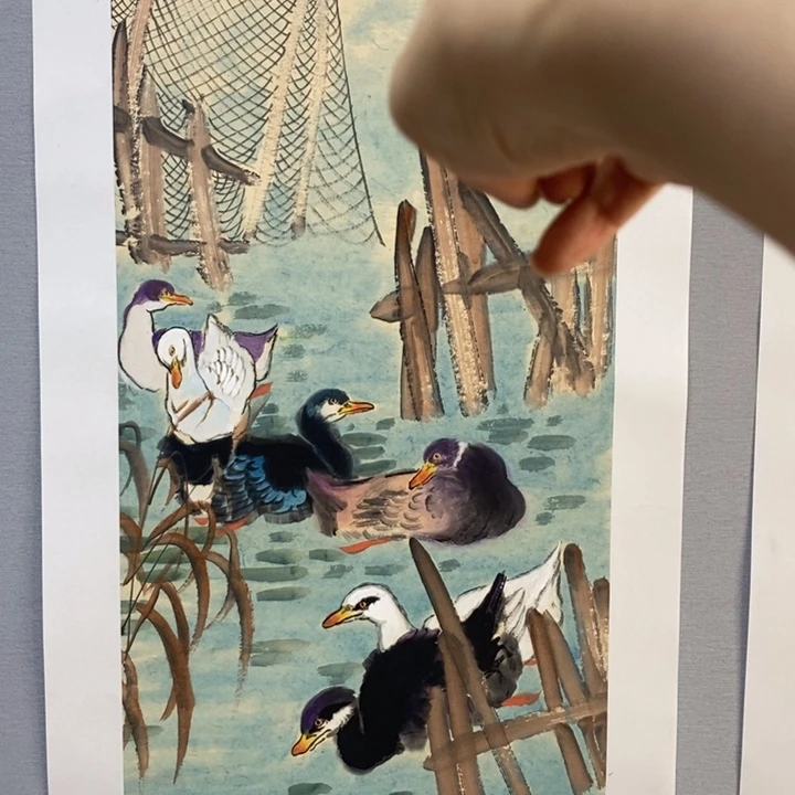 国画亲笔手绘原创