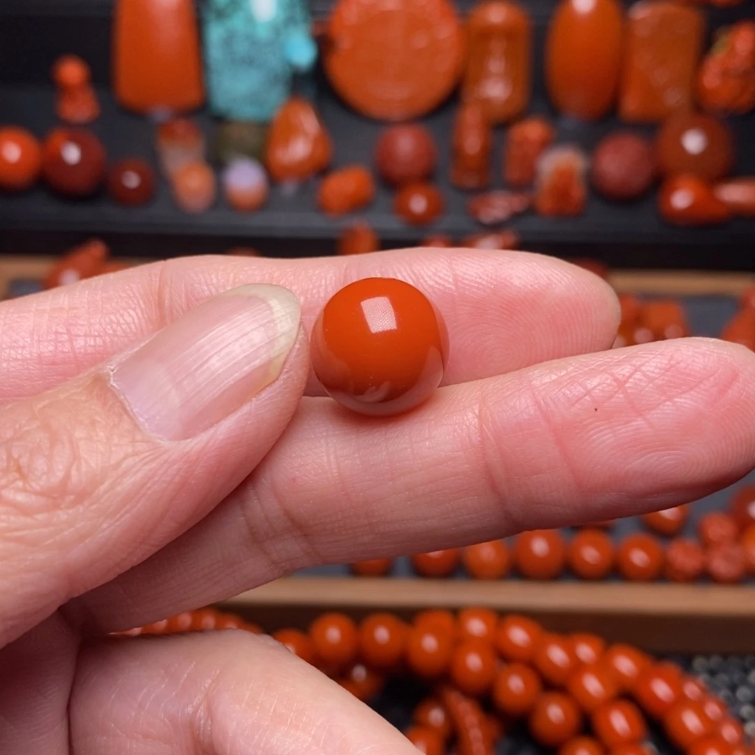 南红玛瑙纯色13.6未镶嵌T*野