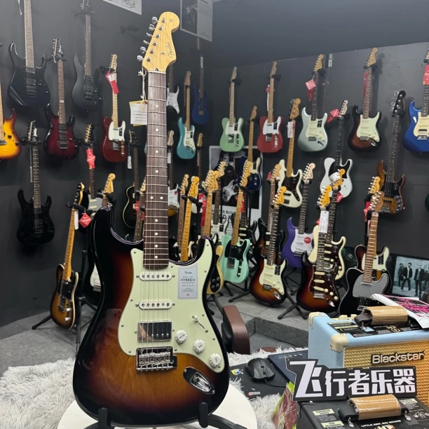 特价fender电吉他日产5661200300限量款融合2代单单双玫瑰木指板