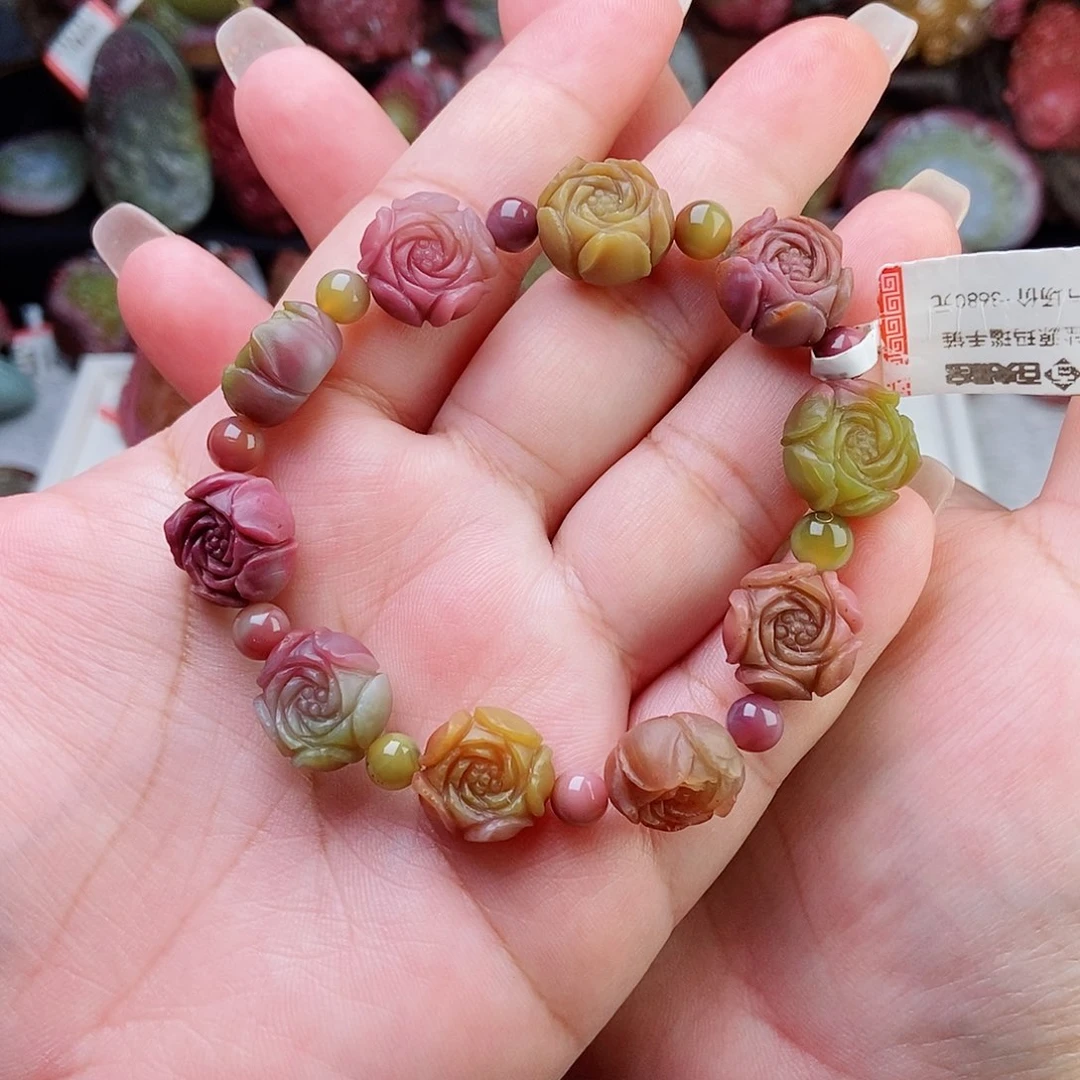 未镶嵌石英质玉（盐源）珠宝半成品