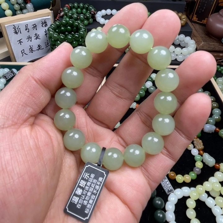 和田玉手串未镶嵌