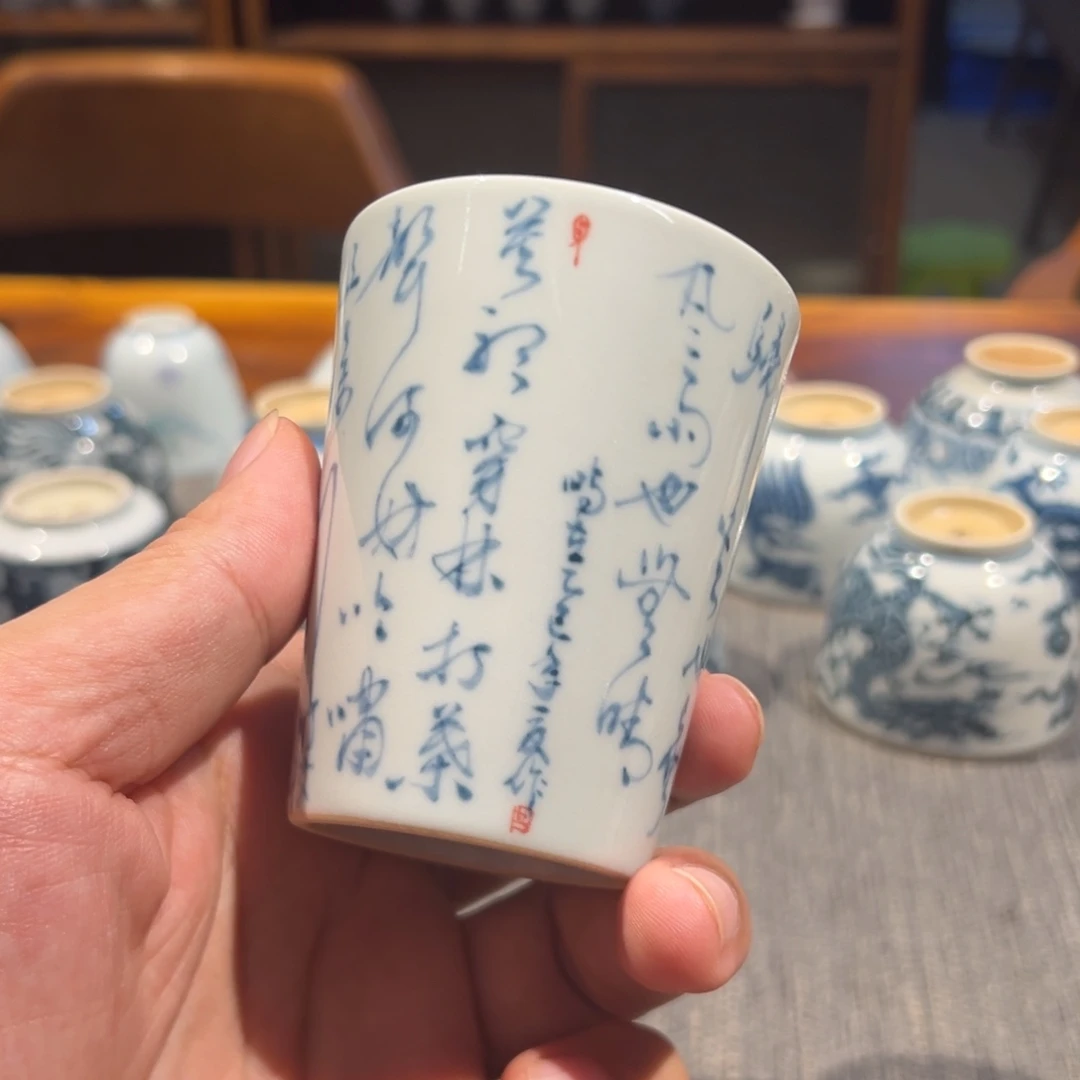 顽古手工手绘作品